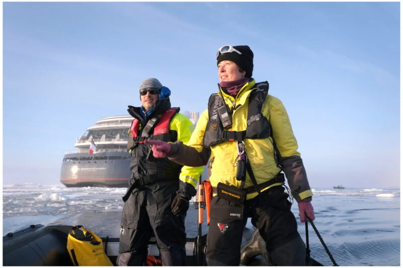 expedition leader on an icebreaker cruise