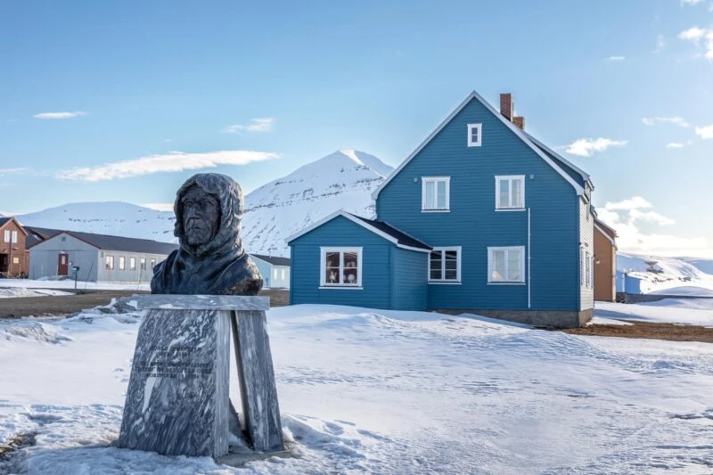history in Svalbard Ny Alesund