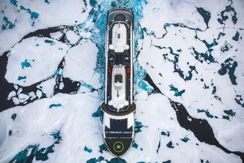 North Pole cruise on Luxury Icebreaker charcot PONANT