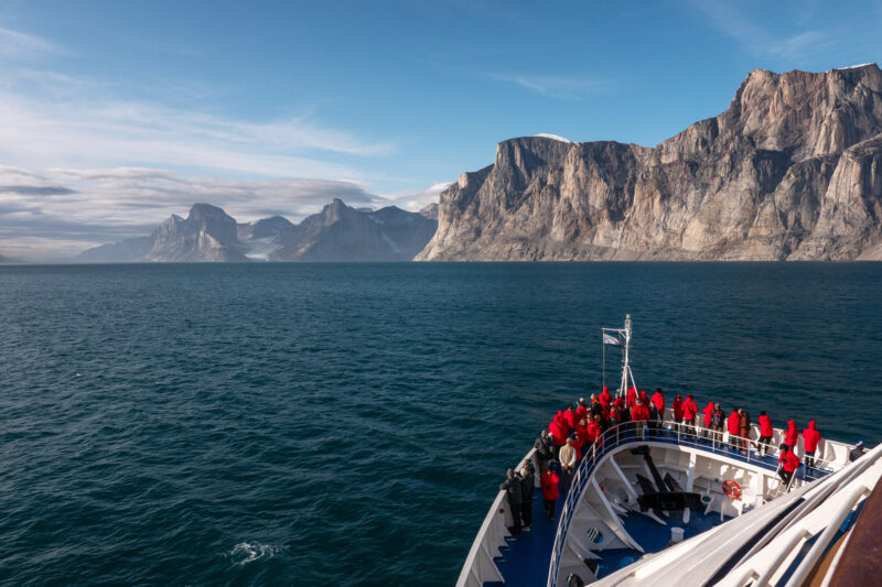 Northwest passage cruises luxury cruise ship in Nunavut
