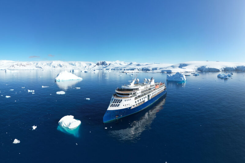 ocean explorer new cruise ship in Antarctica