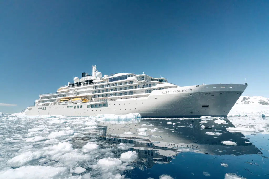 Silver Endeavour luxury Antarctica cruise ship