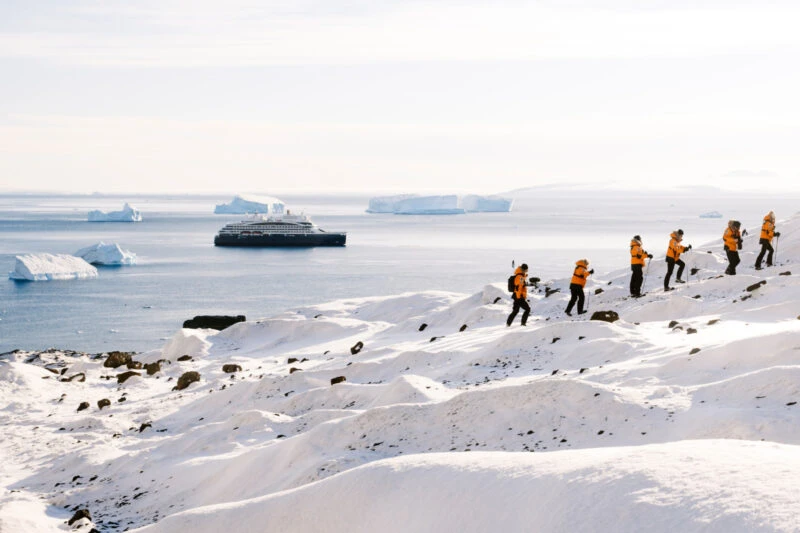 exploring captivating scenery on an Antarctica icebreaker cruise on Le Commandant Charcot